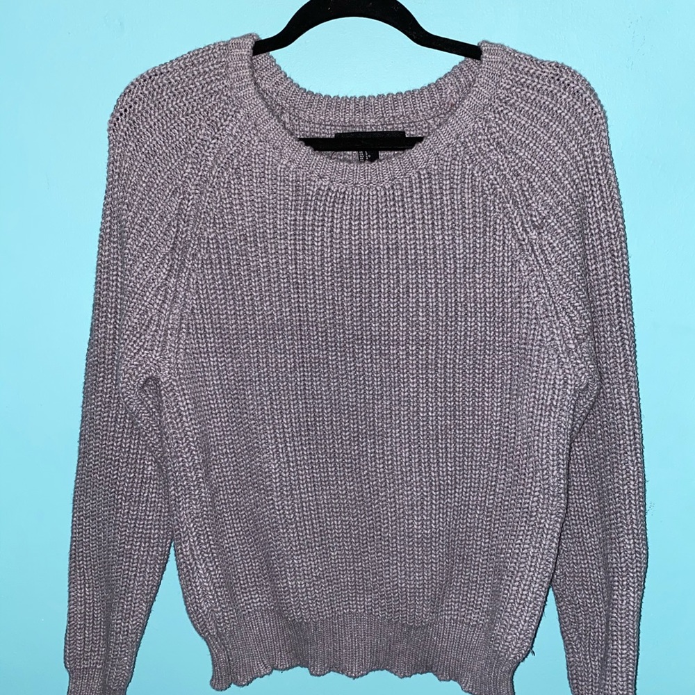 Grey Forever 21 sweater
